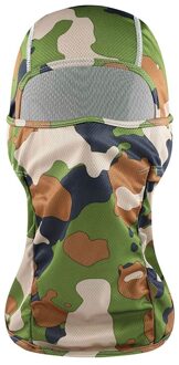 Hoogwaardige Gezichtsmasker Warmer Winddicht Ademend Motorfiets Vissen stofdicht Hoofd Zonwering Ski Snowboard Fiets Hoeden groen