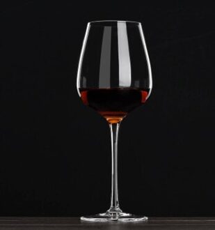Hoogwaardige Kristal 450Ml/500Ml/650Ml Glas Bordeaux Glas Huishouden Ronde Beker Portsble Wijn glas 450ml kristal