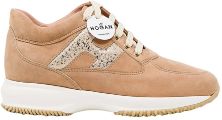 Hoogwaardige sneakers voor vrouwen Hogan , Beige , Dames - 38 Eu,40 Eu,38 1/2 EU