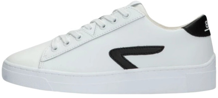 Hook dames sneaker - Wit zwart - Maat 36