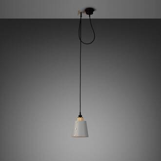 Hooked 1.0 small grijs/messing steengrijs, messing