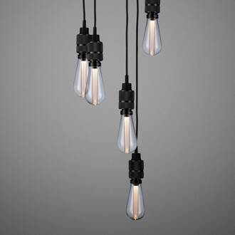 Hooked 6.0 nude hanglamp brons zwart, brons