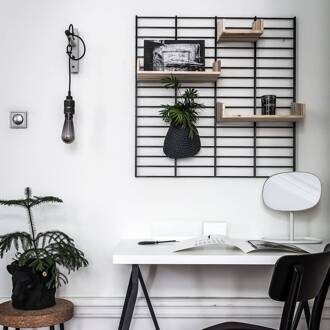 Hooked Wall nude grijs/brons steengrijs, brons