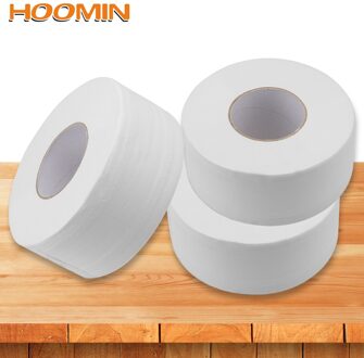 Hoomin 1 Roll Huidvriendelijke Papieren Handdoeken Houtpulp Tissue Roll Zachte Toiletpapier Papieren Handdoeken Vier Lagen toilet Roll Paper