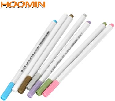 Hoomin Gekleurde Marker Pen Voor Bruiloft Fotoalbum Dagboek Scrapbooking Aquarel Gel Pennen Voor Zwarte Raad Leuke Water Krijt Pen Paars