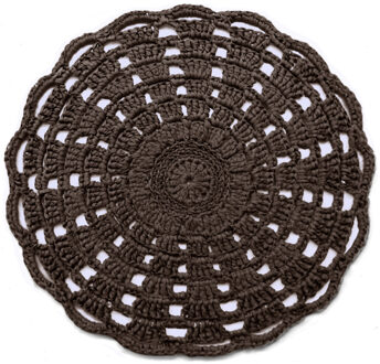 Hoooked Haakkit RibbonXL Hoooked kleed bruin