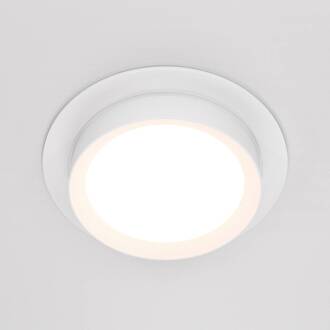 Hoop inbouwlamp, rond, wit
