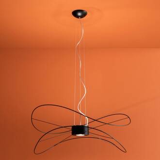 Hoops 2 LED hanglamp, zwart