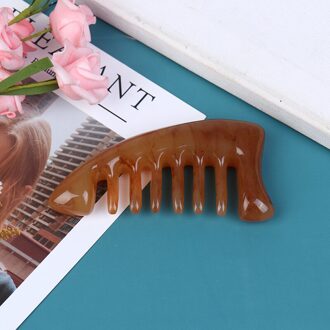 Hoorn Kam Opvouwbare Pocket Clip Snor Baard Styling Tool Draagbare Kam Kappers Haarverzorging Gereedschappen