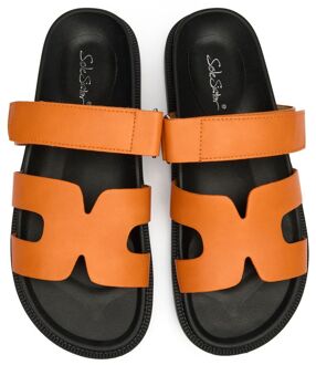 Hope Footbed Sandalen Oranje