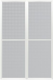 Hordeur San Remo - 137x204,8 Cm - Wit - Aluminium