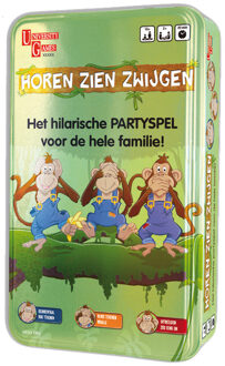 horen, zien en zwijgen familiespel (tinversie)