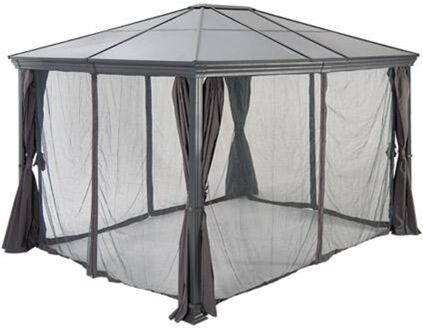 Horgordijn Partytent Palaca Antraciet 205x311cm - 4 Stuks