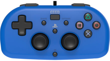 Hori Wired Mini Gamepad PS4 Blauw