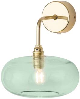 Horizon arm-wandlamp goud/groen Ø 21 cm goud, groen