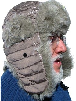 Horizon Av De Platte 002-KALPAK, Trappers Platte Met Pluche Voering