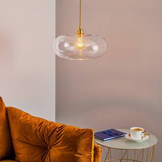 Horizon hanglamp transparant Ø 36 cm helder, goud