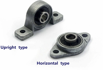 Horizontal KFL08 Bearing Bracket For Trapezoidal T8 Lead Screw 3D Printers Parts Mounted Stand Part Stainless Steel Support