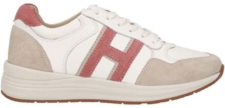 Horka Hervas - Sneakers - Wit roze - 37