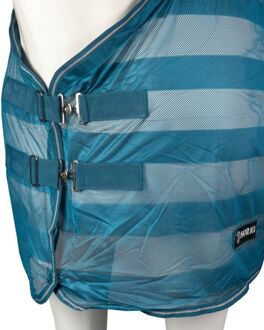 Horka Vliegendeken - met Strepen - 125/175 - Petrol