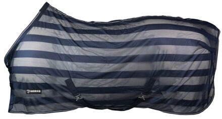 Horka Vliegendeken - met Strepen - 135/185 - Blauw