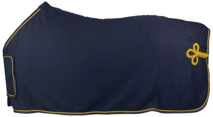 Horka Zweetdeken - met Ornament - 125/175 - Blauw/Goud