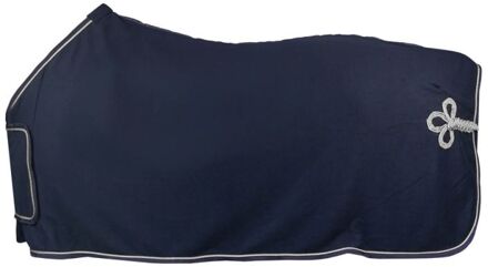 Horka Zweetdeken - met Ornament - 145/195 - Blauw/Zilver