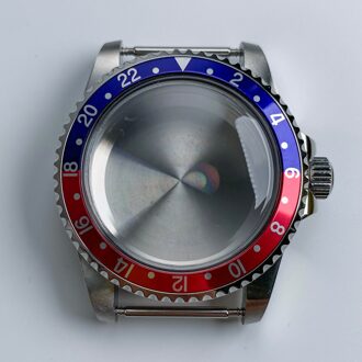 Horloge 1960 Automatische Rvs Horlogekast 40Mm Vintage NH35 Beweging Acryl Halfronde Spiegel Lichtgevende Handen Vervanging D3