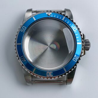 Horloge 1960 Automatische Rvs Horlogekast 40Mm Vintage NH35 Beweging Acryl Halfronde Spiegel Lichtgevende Handen Vervanging D7