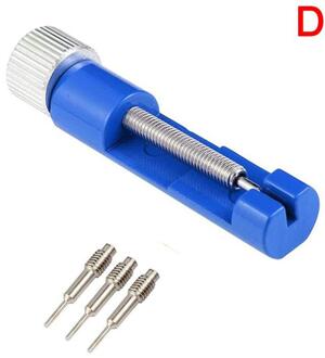 Horloge Band & Armband Link Remover 3 Pins Horloge Reparatie Cn (Oorsprong) zilver Met Pins Verstelbare Voor Horlogemaker Metalen 3 Gereedschap K6T6
