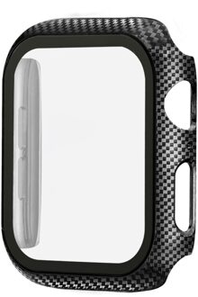 Horloge Cover Carbon Fiber Pc Protector Case Voor Apple Horloge 5 4 3 2 1 42 Mm 38 Mm Clear screen Voor Iwatch 44 Mm 40 Mm Protector Case 1 / 42mm