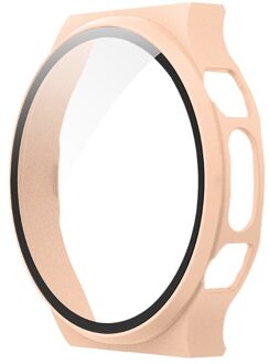Horloge Cover Case Voor Huawei GT2 Pro Ecg Pc Bumper Met Gehard Glas Screen Protector Voor Gt 2 Pro Ecg accessoires roos goud