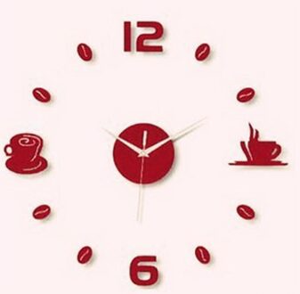 Horloge Digitale Klok Verkoop Tijd Beperkte Klokken Creatieve Echte Quartz Wandklokken Koffie Diy Mode Moderne Leven Grote Decoratieve Rood