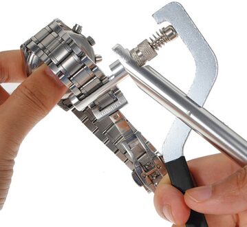 Horloge Gereedschap Kit Metalen Klok Gereedschap Staal Band Pins Remover Tangen Link Richter met 3 Reserve Pin Uurwerken Tool