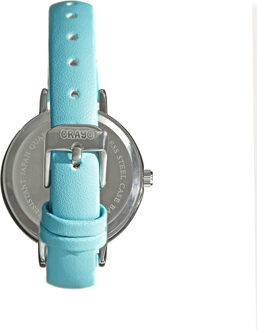 Horloge met Crayo Dot-band - maat Blauw