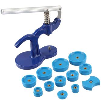 Horloge Terug Dichter Horlogemaker-Gereedschap Reparatie Tool Set Druk Set Reparatie Tools Set Plastic Case Crystal Glas hand-Gereedschappen