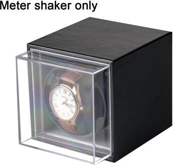 Horloge Winder Voor Automatische Horloges Versie 4 + 6 Houten Horloge Accessoires Horloges Opslag Collector 3 Rotatie Modus enkele grijs