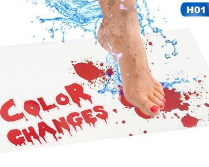 Horrible Vloermat Tapijt Eetkamer Thuis Slaapkamer Vloermat Kleur Veranderende Tapijt Anti-Slip Tapijt H01