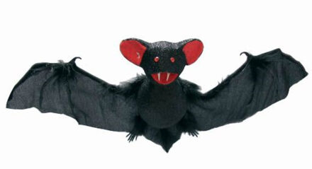 Horror decoratie vleermuis van 39 cm - Halloween/horror thema versiering