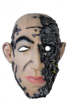 Horror feest masker cyborg Multi