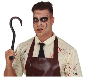 Horror ijshaak met bloed - 32 cm - kunststof - Halloween wapens - accessoires