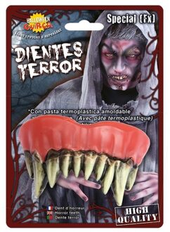 Horror monster gebit/neptanden Halloween accessoire Multi