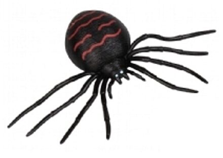 Horror nep decoratie spin Ragly 13 cm - Feestdecoratievoorwerp