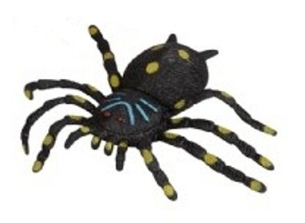 Horror nep decoratie spin Webly 13 cm