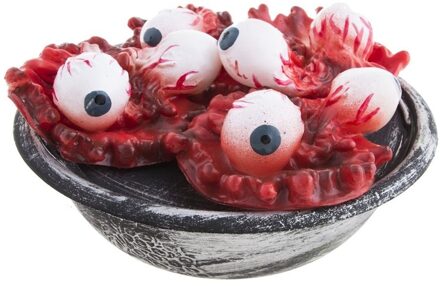 Horror schaal met ogen