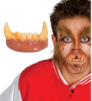 Horror weerwolf gebit/neptanden Halloween accessoire
