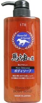 Horse Oil & Charcoal Body Soap 600ml