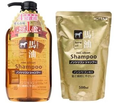 Horse Oil Non Silicone Shampoo 1000ml Refill
