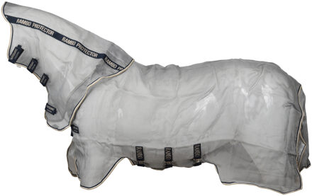 Horseware Vliegendeken Horseware Rambo Protector Zilver-blauw, 183 cm in zilver/blauw