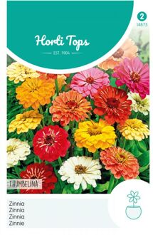 Hortitops Zaden - Zinnia Thumbelina Gemengd